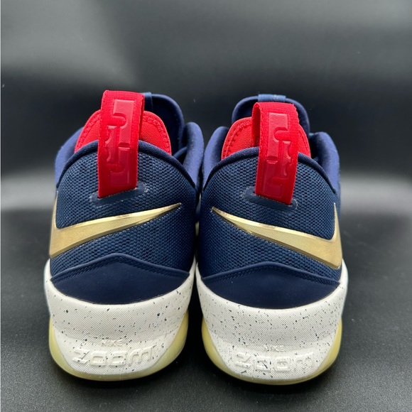 Nike LeBron 14 Low “Midnight Navy/Metallic Gold” - Picture 2 of 6